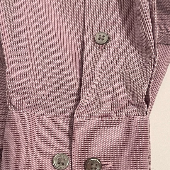 Calvin Klein Regular Fit Gingham Print Button Down Dress Shirt Size 15/32-33 - Picture 2 of 8